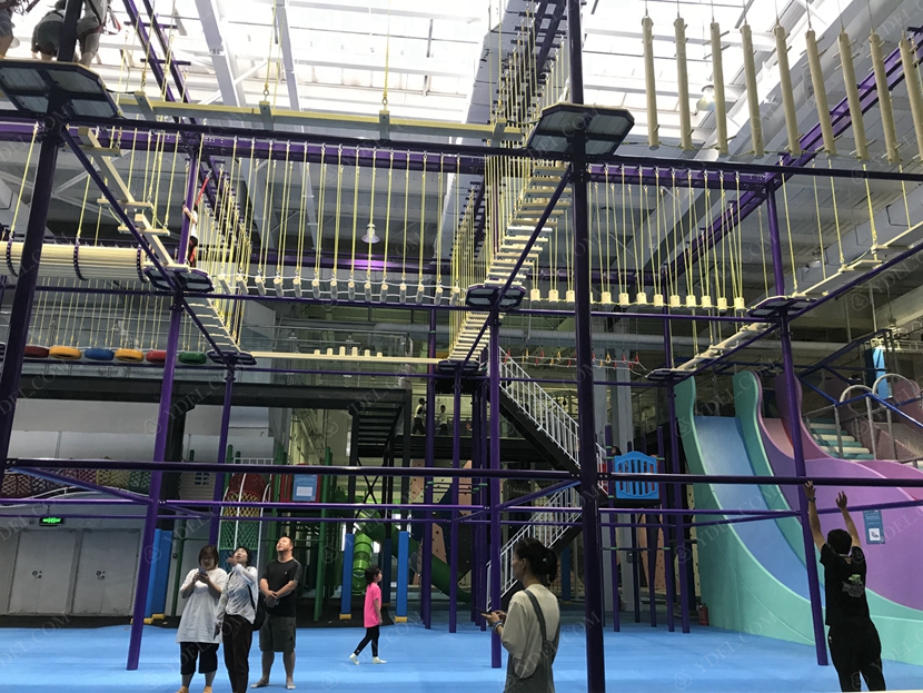 室內(nèi)運動公園整體效果